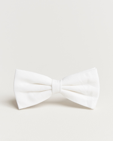 Mies | Business & Beyond | Amanda Christensen | Cotton Pique Pre Tie White