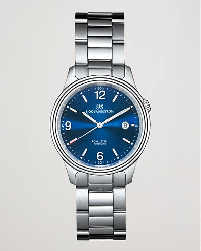  |  Royal Steel Classic 41mm Blue and Steel