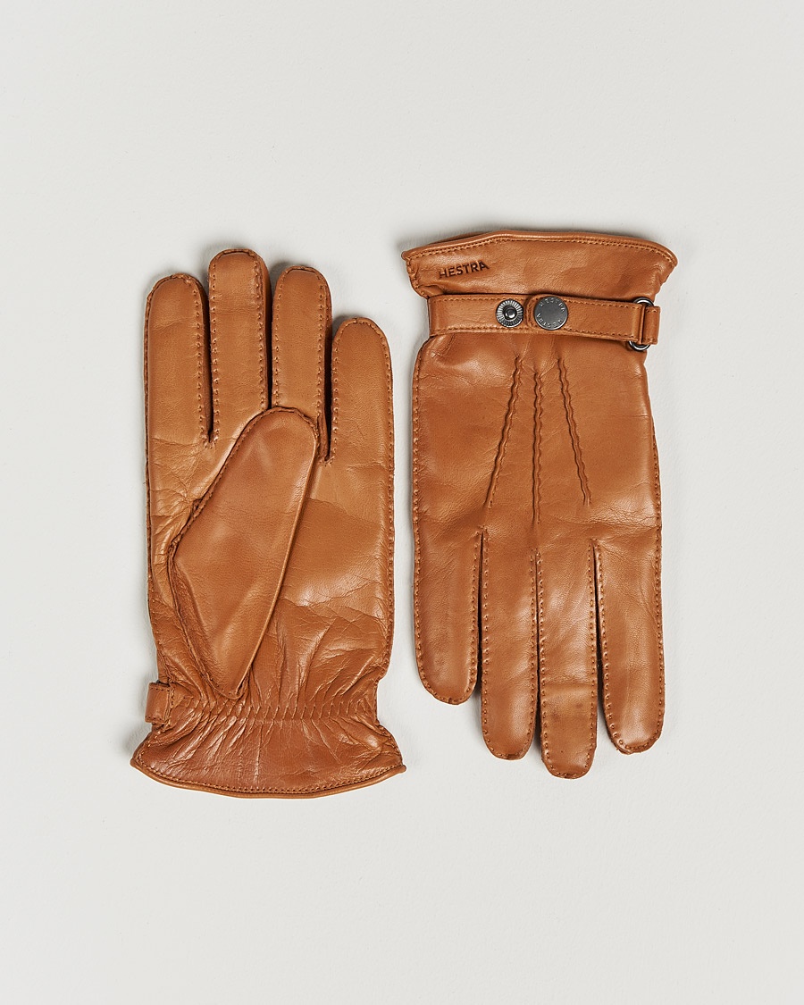 Hestra Jake Wool Lined Buckle Glove Cognac – Oranssi