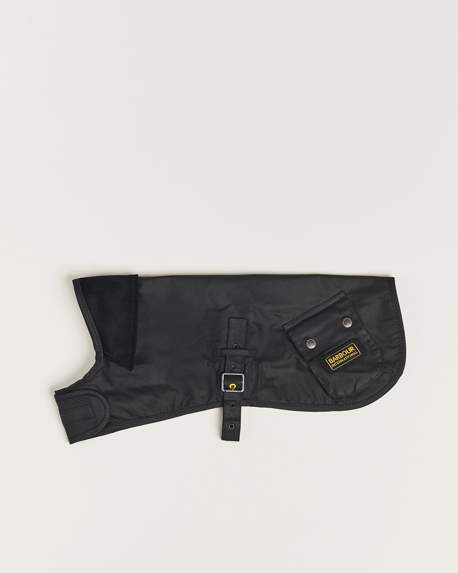 Barbour International Dog Coat Black – Musta