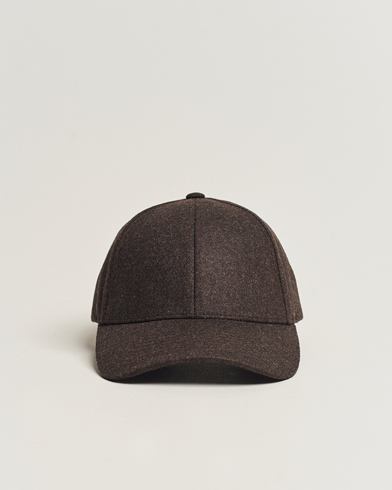 Mies |  | Varsity Headwear | Flannel Baseball Cap Walnut Brown