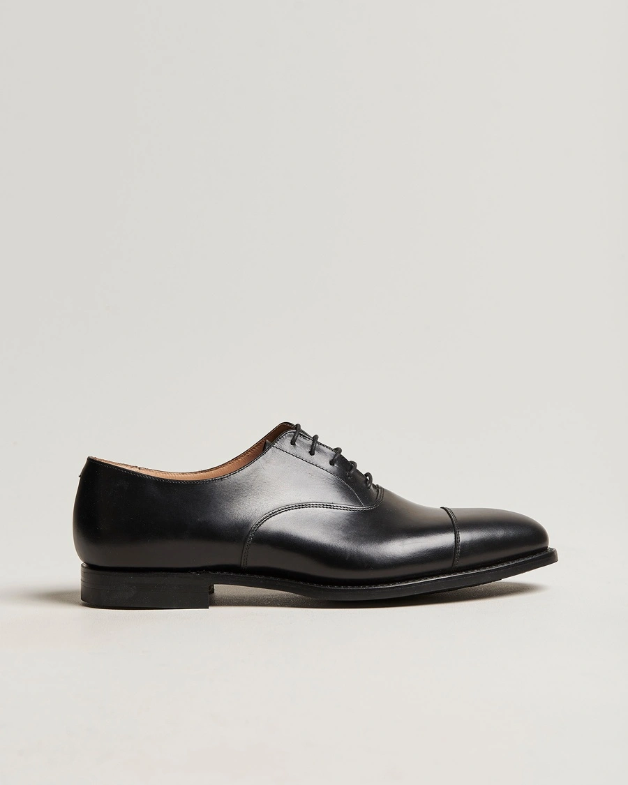 Crockett & Jones Connaught 2 City Sole Black Calf – Musta