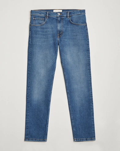 Mies | Siniset farkut | Jeanerica | TM005 Tapered Jeans Mid Vintage