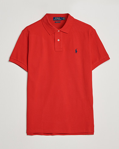 Mies | Pikeet | Polo Ralph Lauren | Custom Slim Fit Polo Red