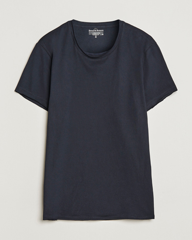 Mies |  | Bread & Boxers | Crew Neck Relaxed Dark Navy