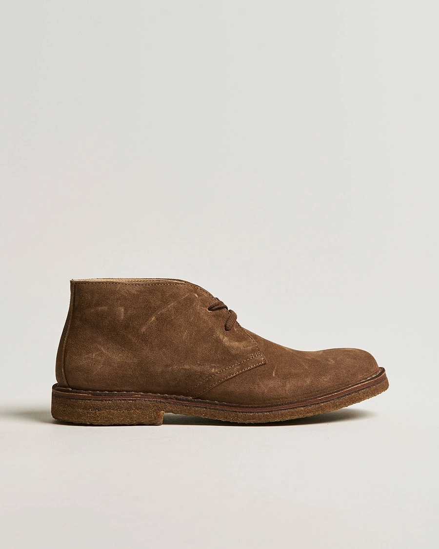 Astorflex Greenflex Desert Boot Dark Khaki Suede – Ruskea