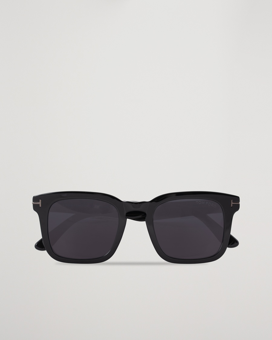 Tom Ford Dax TF0751-N Sunglasses Black – Musta