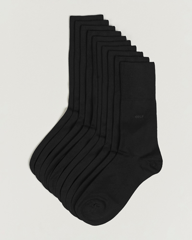  |  10-Pack Bamboo Socks Black