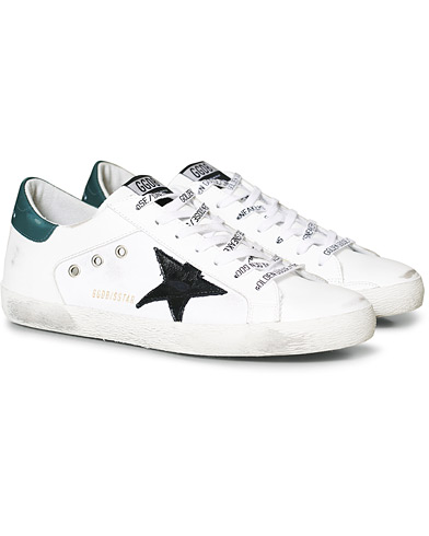  Deluxe Brand Black Star Canvas Superstar Sneaker White