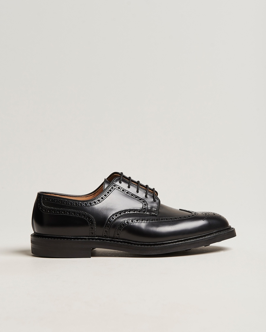 Crockett & Jones Pembroke Derbys Black Calf – Musta