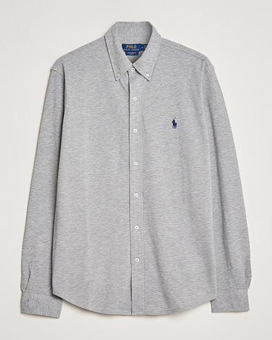 Mies |  | Polo Ralph Lauren | Slim Fit Featherweight Mesh Shirt Andover Heather