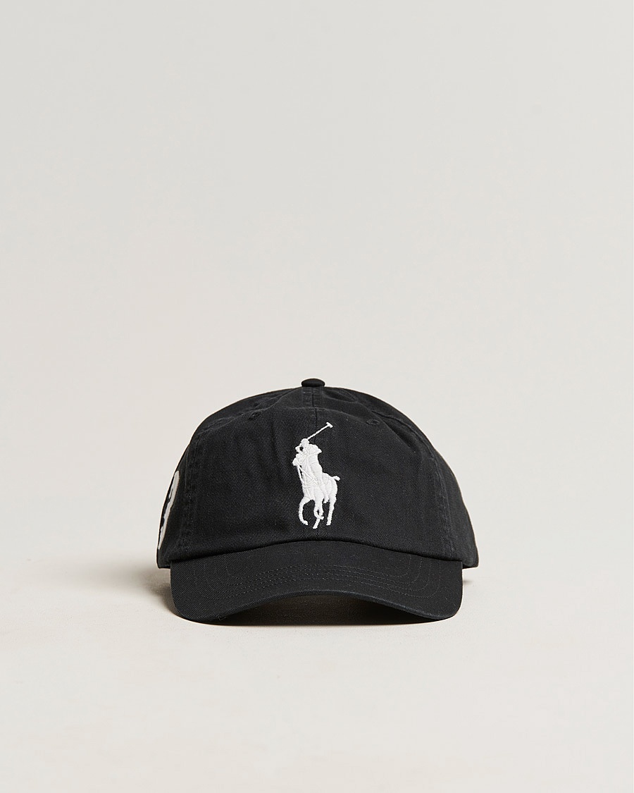 Polo Ralph Lauren Big Pony Cap RL Black – Musta