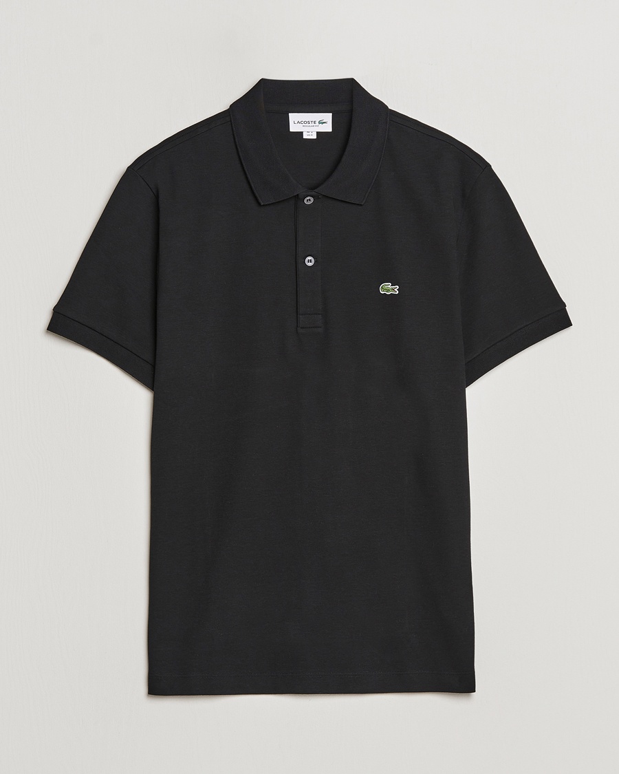 Lacoste Pima Interlock Piké Black – Musta