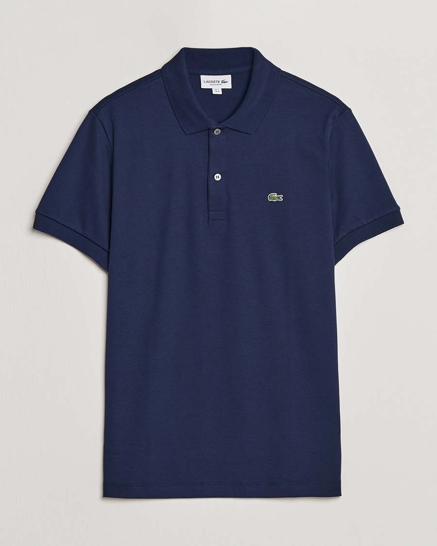 Lacoste Pima Interlock Piké Navy – Sininen
