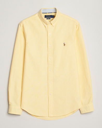 Mies |  | Polo Ralph Lauren | Slim Fit Oxford Button Down Shirt Yellow