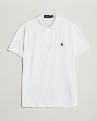 Mies | Preppy Authentic | Polo Ralph Lauren | Custom Fit Spa Terry Polo White