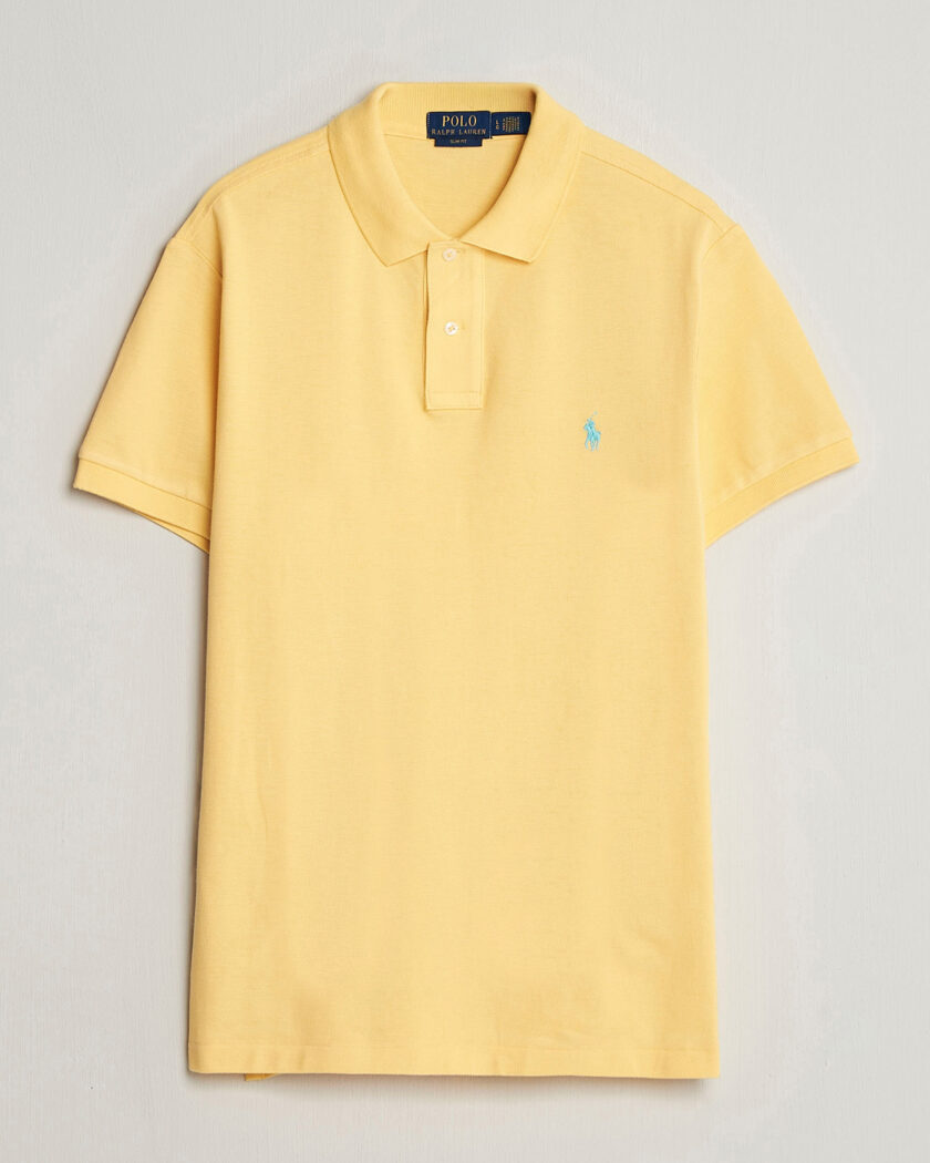 Polo Ralph Lauren Slim Fit Polo Empire Yellow – Keltainen