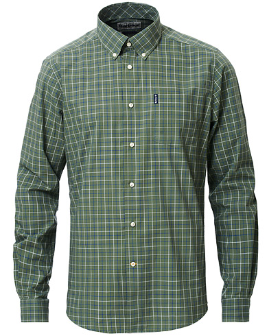 Mies |  | Barbour Lifestyle | Tailored Fit Check 16 Shirt Olive