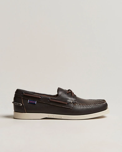 Mies |  | Sebago | Dockside Boat Shoe Dark Brown