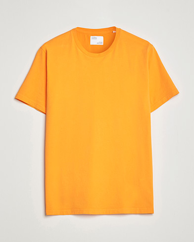 Mies | Wardrobe Basics | Colorful Standard | Classic Organic T-Shirt Sunny Orange