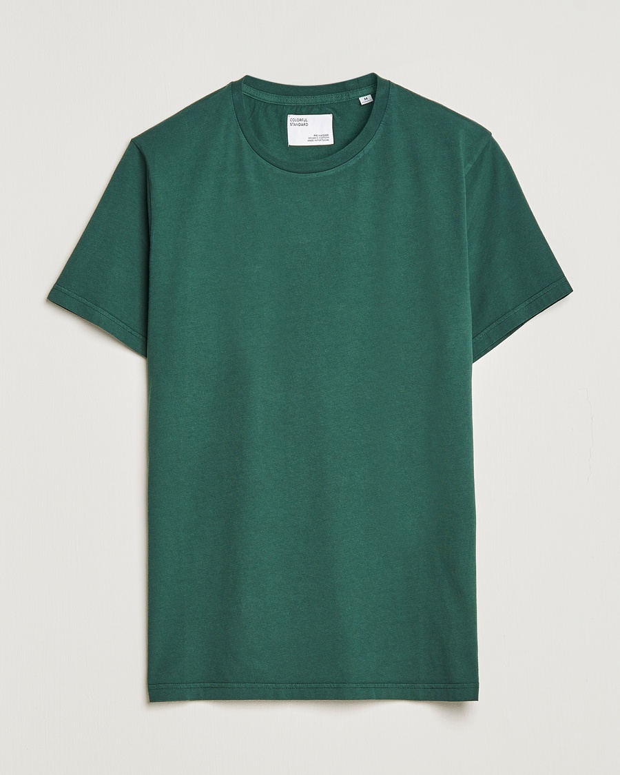 Colorful Standard Classic Organic T-Shirt Emerald Green – Vihreä