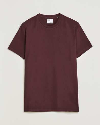  |  Classic Organic T-Shirt Oxblood Red