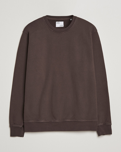 Mies | Collegepuserot | Colorful Standard | Classic Organic Crew Neck Sweat Coffee Brown