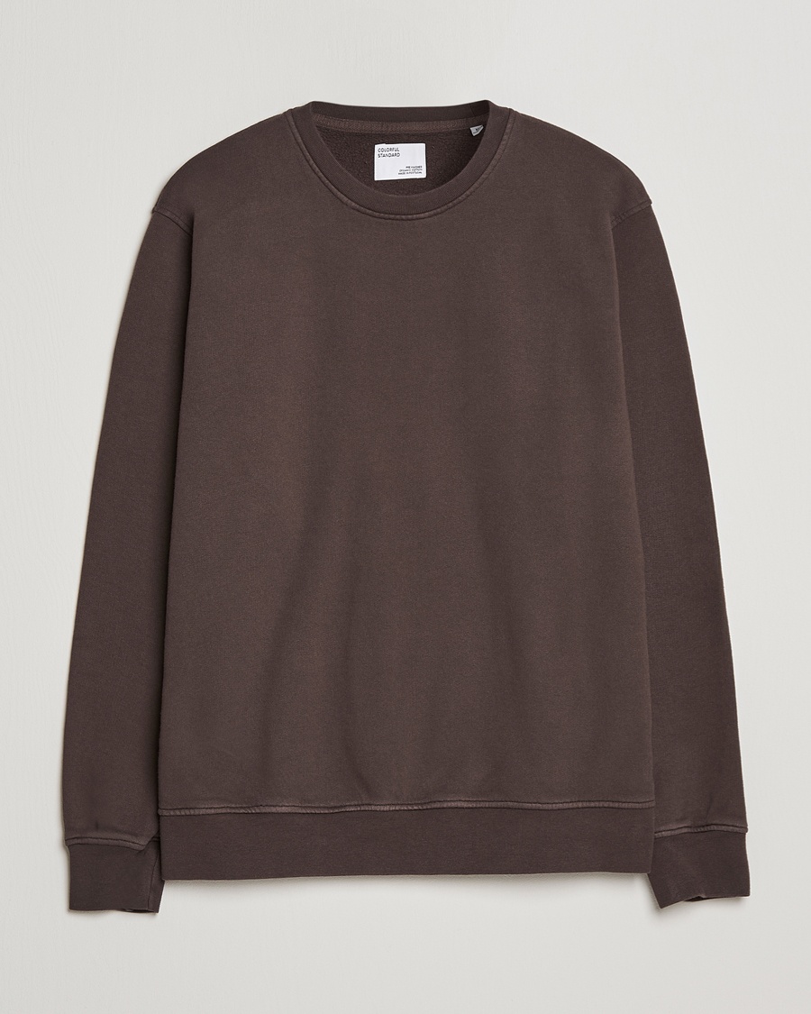 Colorful Standard Classic Organic Crew Neck Sweat Coffee Brown – Ruskea