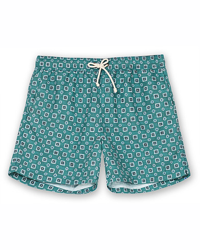  Scirocco Printed Swim Shorts Green