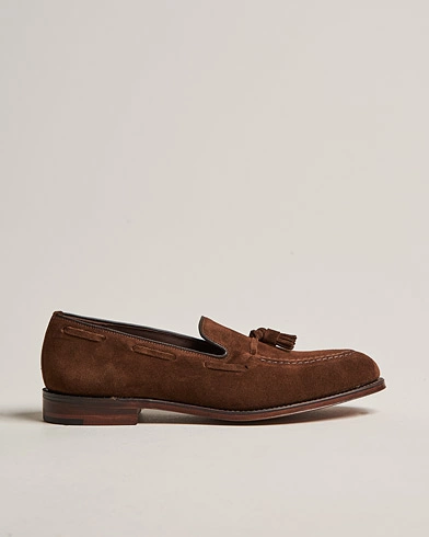 Mies | Käsintehdyt kengät | Loake 1880 | Russell Tassel Loafer Polo Oiled Suede