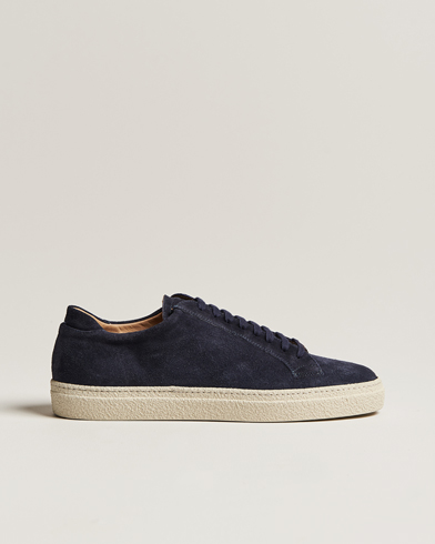  |  054 Sneakers Seppia Blue Suede