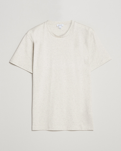 Mies | Valkoiset t-paidat | Sunspel | Riviera Organic Tee Archive White
