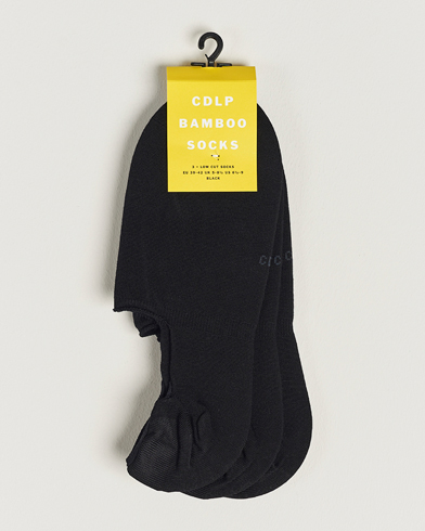 Nilkkasukat |  3-Pack No Show Socks Black