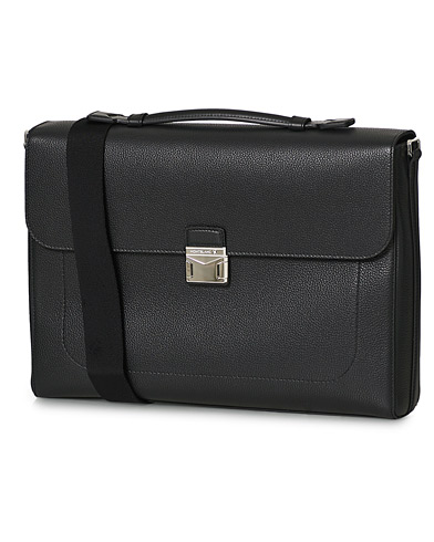 Salkut |  MST Soft Grain Single Briefcase Black