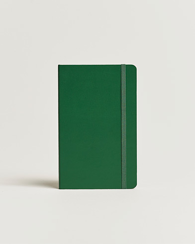 Lehtiöt |  Plain Hard Notebook Large Myrtle Green