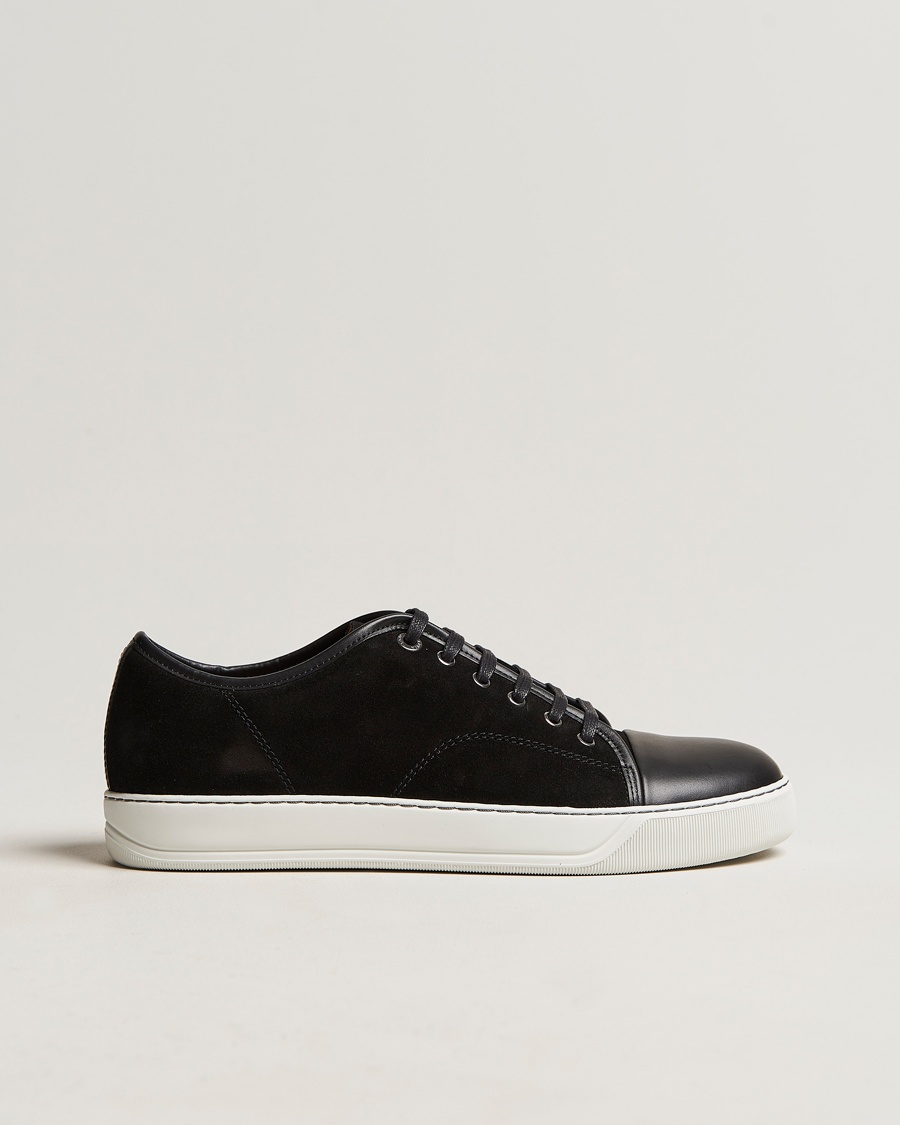 Lanvin DBB1 Nappa Cap Toe Sneaker Black – Musta