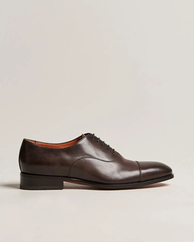 Mies | Oxford-kengät | Santoni | Blake Oxford  Dark Brown Calf