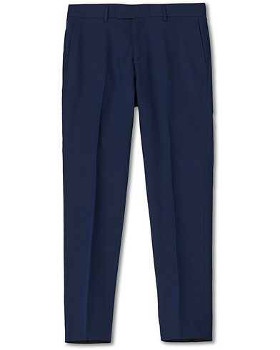 Suorat housut |  Tordon Wool Suit Trousers Navy