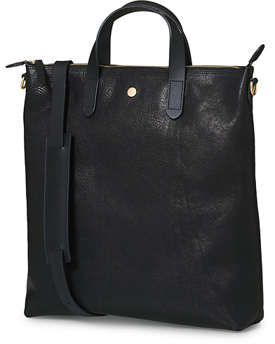 Mies | Tote-laukut | Mismo | M/S Leather Shopper Bag  Black