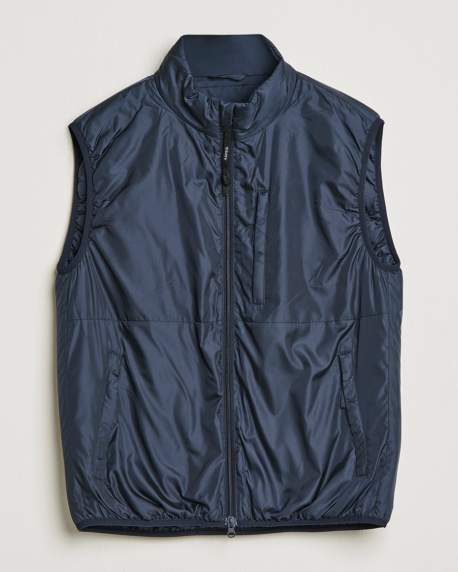 Aspesi Jil Padded Vest Navy – Sininen