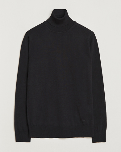 Mies | Poolot | Emporio Armani | Knitted Merio Polo Black