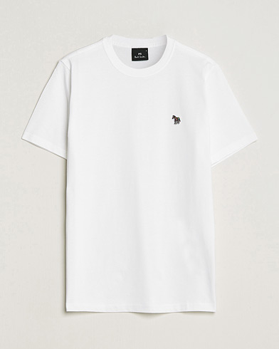 Mies | Best of British | PS Paul Smith | Organic Cotton Zebra T-Shirt White