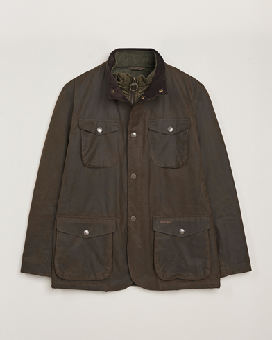 Mies | Kevättakit | Barbour Lifestyle | Ogston Waxed Jacket Olive