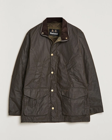 Mies | Best of British | Barbour Lifestyle | Hereford Wax Jacket Olive