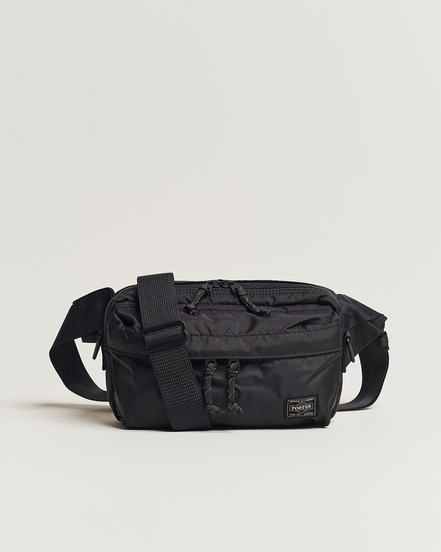 Porter-Yoshida & Co. Force Waist Bag Black – Musta