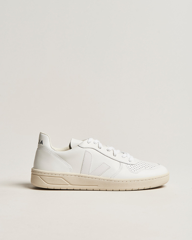  |  V-10 Leather Sneaker Extra White