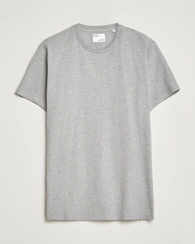 Mies | Ekologinen | Colorful Standard | Classic Organic T-Shirt Heather Grey