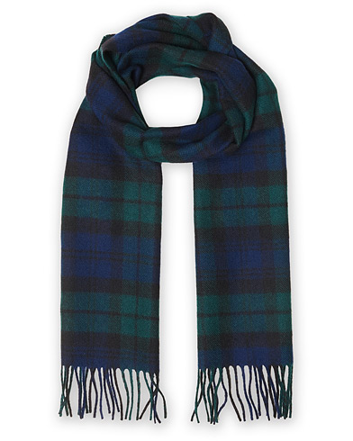 Mies | Best of British | Gloverall | Lambswool Scarf Blackwatch
