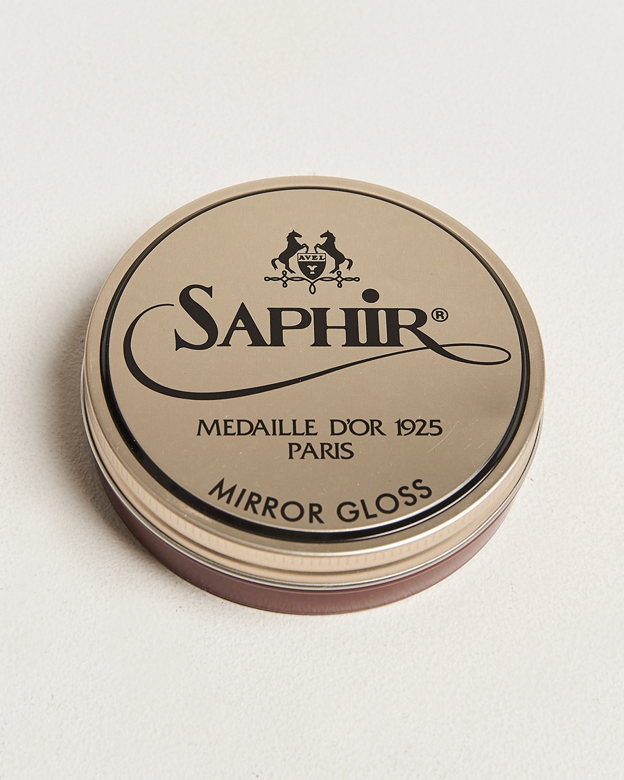 Saphir Medaille d'Or Mirror Gloss 75ml Light Brown – Ruskea