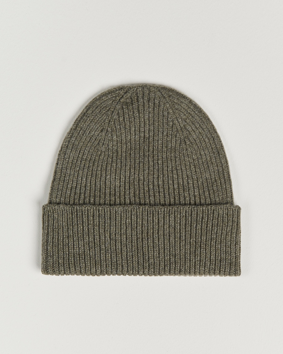 Colorful Standard Merino Wool Beanie Dusty Olive – Vihreä